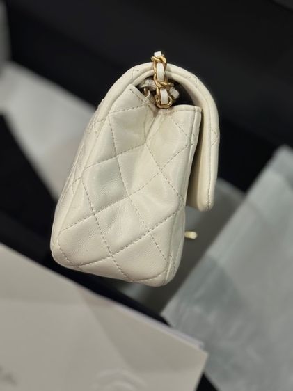 ด่วน Chanel mini 8 ขาว  รูปที่ 6