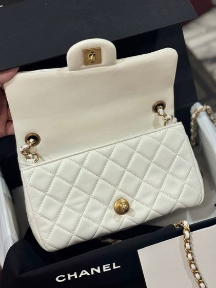 ด่วน Chanel mini 8 ขาว  รูปที่ 7