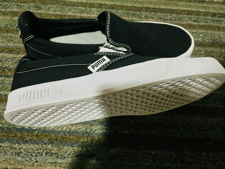 ส่งฟรี รองเท้า PUMA Smash Vulc Slip On สีดำ  รูปที่ 2