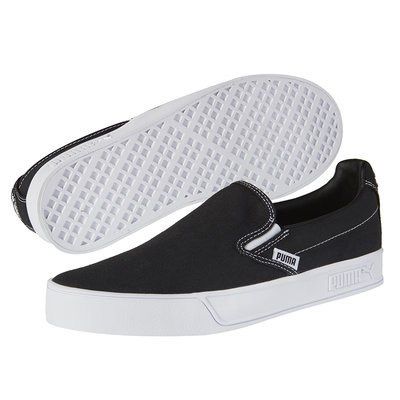 ฟรี รองเท้า PUMA Smash Vulc Slip On สีดำ 