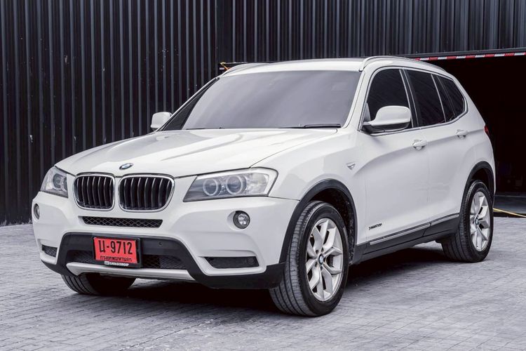 BMW X3 2012 2.0 xDrive20d Highline 4WD Utility-car ดีเซล ไม่ติดแก๊ส เกียร์อัตโนมัติ ขาว รูปที่ 3