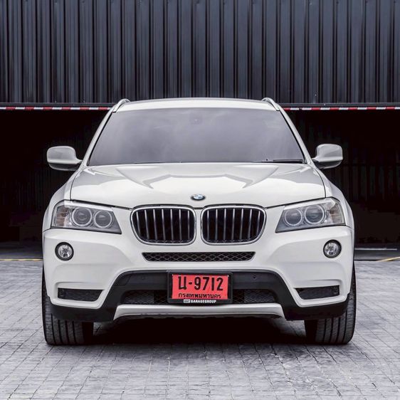 BMW X3 2012 2.0 xDrive20d Highline 4WD Utility-car ดีเซล ไม่ติดแก๊ส เกียร์อัตโนมัติ ขาว รูปที่ 2