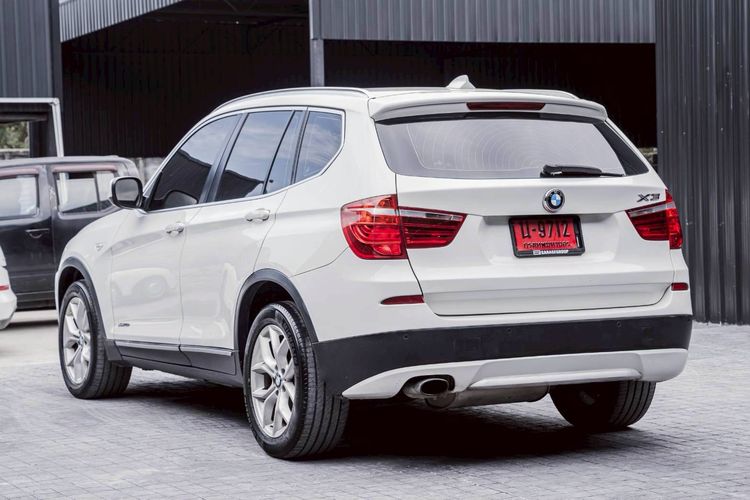 BMW X3 2012 2.0 xDrive20d Highline 4WD Utility-car ดีเซล ไม่ติดแก๊ส เกียร์อัตโนมัติ ขาว รูปที่ 4