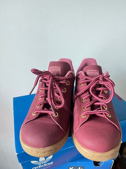 Adidas Stan Smith สีชมพูเข้ม (Rare Color) — มือสอง สภาพใหม่มาก รูปที่ 3