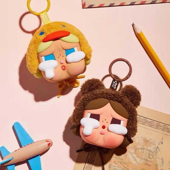 earphone เคสหูฟัง หมี พร้อมส่ง ทักครับ ของใหม่ ไม่เคยใช้ Popmart babycry รูปที่ 4