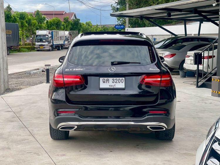 Mercedes-Benz GLC-Class 2017 GLC250d Utility-car ดีเซล ไม่ติดแก๊ส เกียร์อัตโนมัติ ดำ