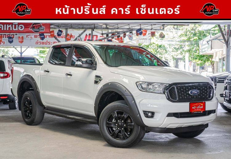 Ford Ranger 2021 2.2 XLT Pickup ดีเซล ไม่ติดแก๊ส เกียร์อัตโนมัติ ขาว รูปที่ 3