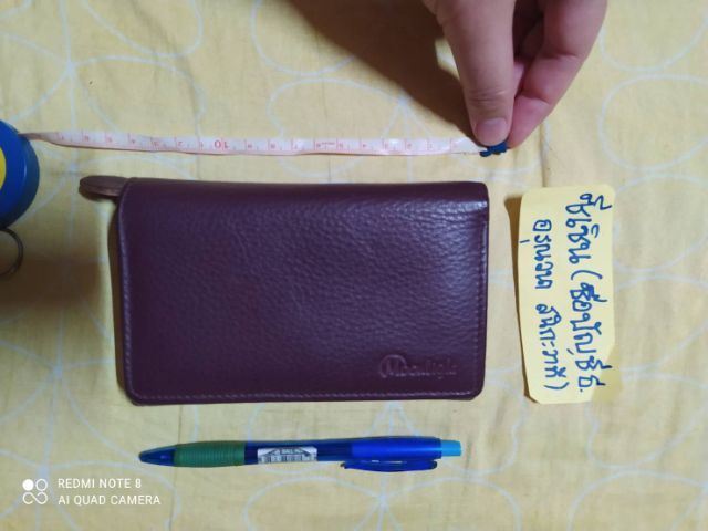 กระเป๋าสตางค์หนังแท้ ใช้ไปแค่สองครั้ง รูปที่ 4