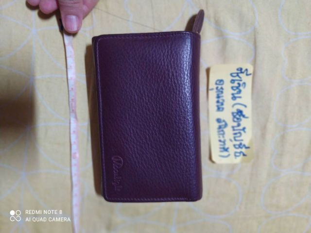 กระเป๋าสตางค์หนังแท้ ใช้ไปแค่สองครั้ง