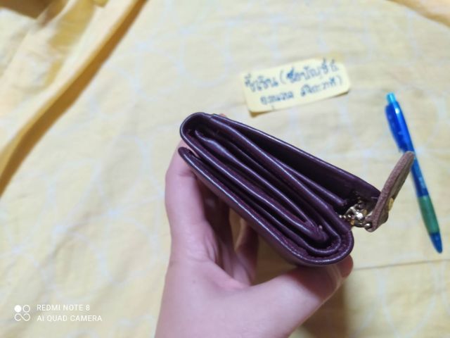 กระเป๋าสตางค์หนังแท้ ใช้ไปแค่สองครั้ง รูปที่ 5
