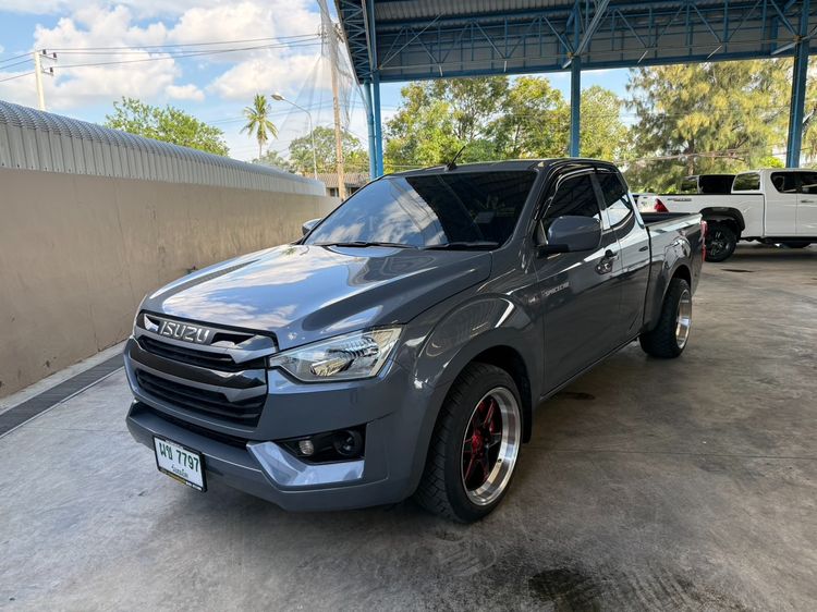 Isuzu D-MAX 2023 1.9 S Pickup ดีเซล ไม่ติดแก๊ส เกียร์ธรรมดา เทา