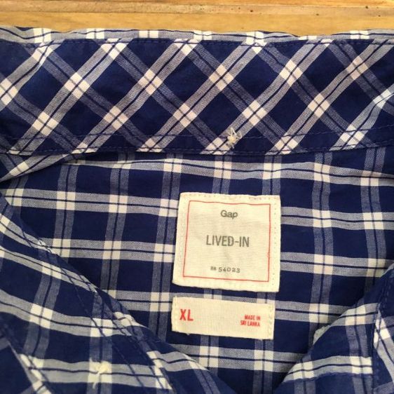 GAP เสื้อเชิ้ตสก๊อต สวยงานดี สภาพใหม่

 รูปที่ 4