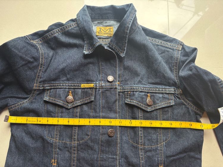 แจ๊คเก็ตยีนส์วินเทจ Maverick รูปที่ 4