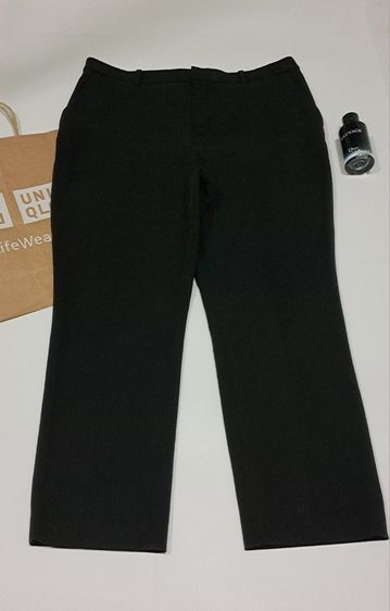 กางเกงสแลคขายาวสีดำ แบรนด์ Uniqlo‼️ รูปที่ 3