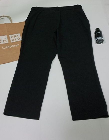กางเกงสแลคขายาวสีดำ แบรนด์ Uniqlo‼️ รูปที่ 2