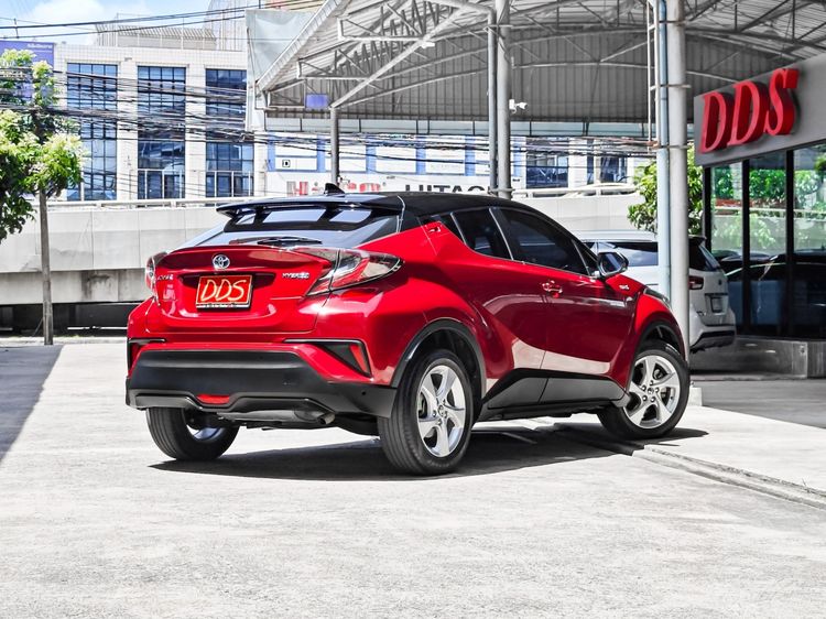Toyota C-HR 2019 1.8 Hybrid Hi Utility-car ไฮบริด เกียร์อัตโนมัติ แดง รูปที่ 2