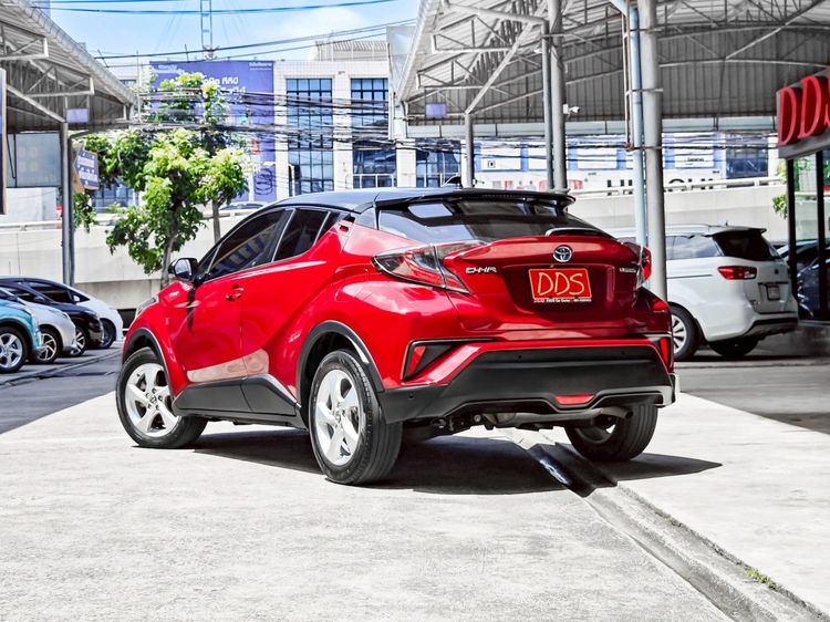 Toyota C-HR 2019 1.8 Hybrid Hi Utility-car ไฮบริด เกียร์อัตโนมัติ แดง รูปที่ 3