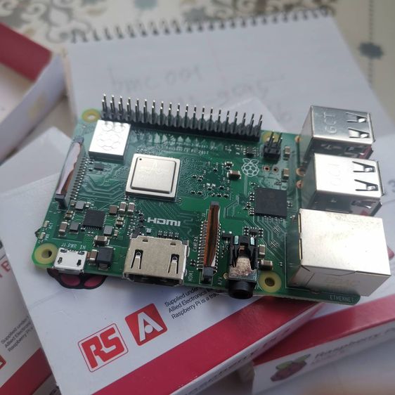 💻 ขายบอร์ดแท้ Raspberry Pi 3 Model B+ – ของแท้ Made in UK 🇬🇧 รูปที่ 4