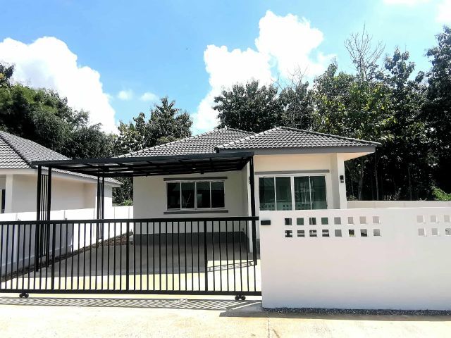 ขายบ้านเดี่ยวชั้นเดียว สร้างใหม่ พร้อมอยู่