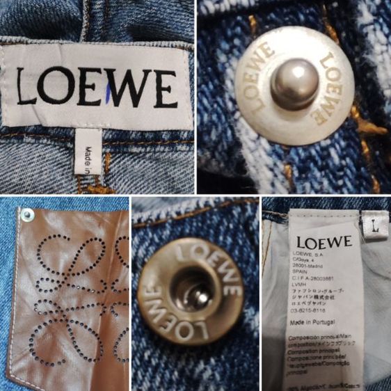 ยีนส์ LOEWE👖🇪🇦 รูปที่ 15