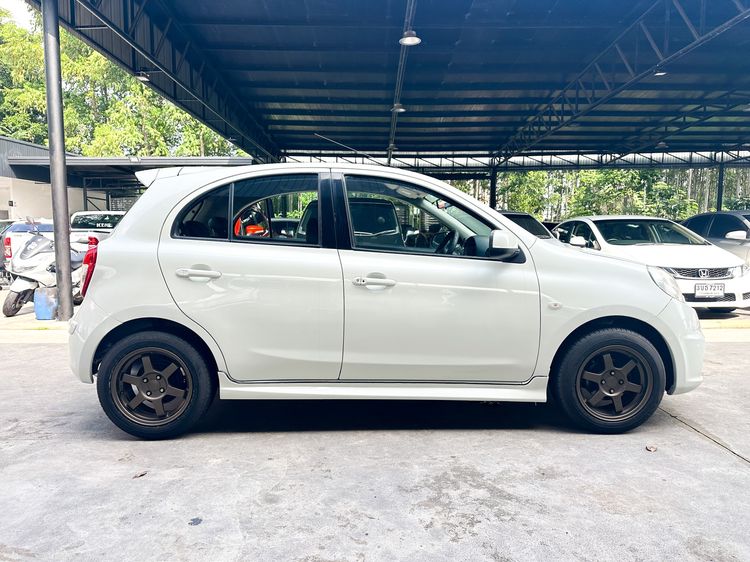 Nissan March 2013 1.2 VL Sedan เบนซิน เกียร์อัตโนมัติ ขาว รูปที่ 4