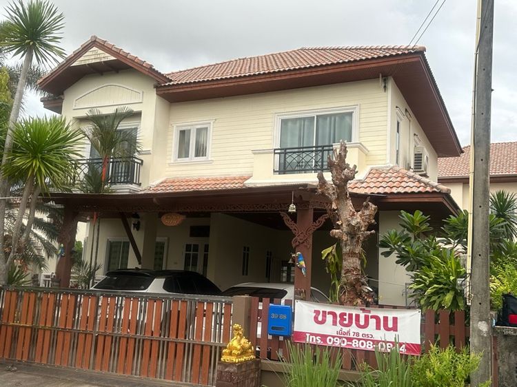 ตกแต่งครบ สร้างเสร็จก่อน 2010 บ้านเดี่ยว 2 ชั้น 