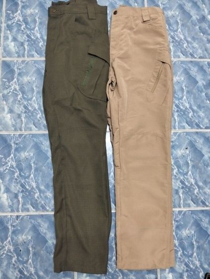 กางเดงยุทธวิธีผ้าตารางไม่ยืดเอว36ขายสองตัวราคา350