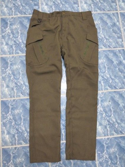 กางเดงยุทธวิธีผ้าตารางไม่ยืดเอว36ขายสองตัวราคา350 รูปที่ 5