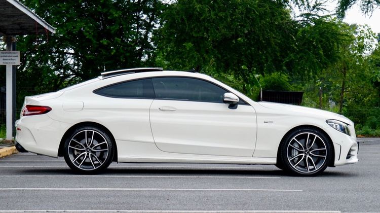 Mercedes-Benz C-Class 2020 C43 Sedan เบนซิน ไม่ติดแก๊ส เกียร์อัตโนมัติ ขาว รูปที่ 4