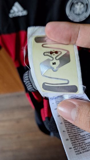 Germany Away Shirt - 2014 เสื้อทีมชาติเยอรมนีเยือนชุดแชมป์โลก ไซซ์ M ตัว Badge แท้จัดเต็ม มือสองจ้า รูปที่ 10