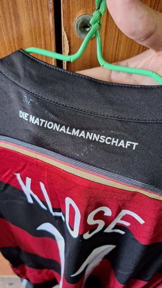 Germany Away Shirt - 2014 เสื้อทีมชาติเยอรมนีเยือนชุดแชมป์โลก ไซซ์ M ตัว Badge แท้จัดเต็ม มือสองจ้า รูปที่ 6