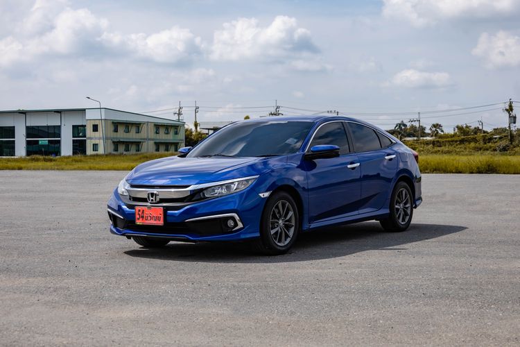 Honda Civic 2019 1.8 EL i-VTEC Sedan เบนซิน ไม่ติดแก๊ส เกียร์อัตโนมัติ น้ำเงิน รูปที่ 3