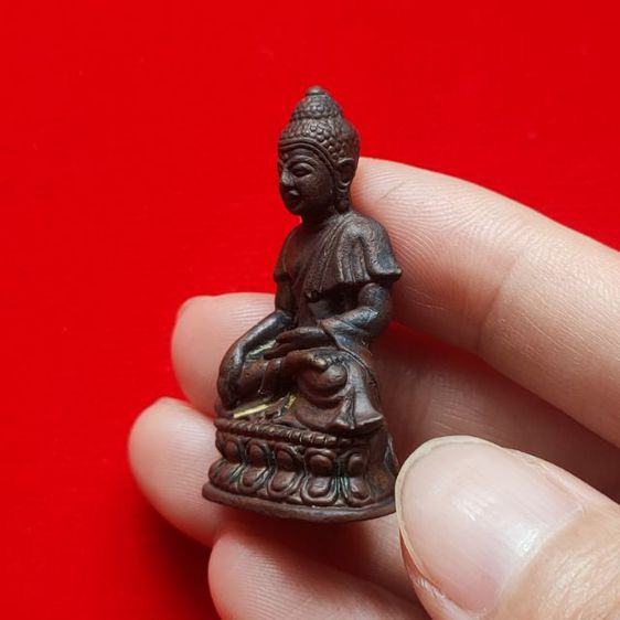 พระกริ่งอนาลโย(พระกริ่งมหาราช) หลวงปู่ขาว อนาลโย วัดถ้ำกลองเพล อุดรธานี ปี พ.ศ. ๒๕๒๑ เนื้อนวะก้นทองแดง รูปที่ 2