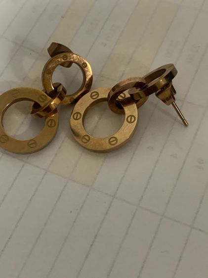 ต่างหู Cartier รูปที่ 4