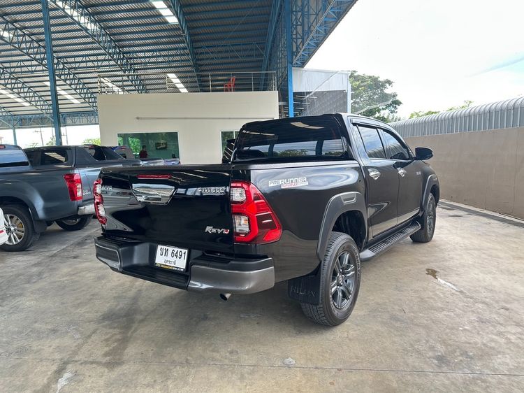 Toyota Hilux Revo 2023 Double Cab 2.4 Entry Prerunner Pickup ดีเซล ไม่ติดแก๊ส เกียร์ธรรมดา ดำ รูปที่ 3