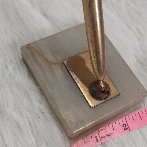 แท่นเสียบปากกา SHEAFFE'S ทำจากหิน อาเกต เก่าแท้ยุค 50-60 ราคาแยกในรูป รูปที่ 14