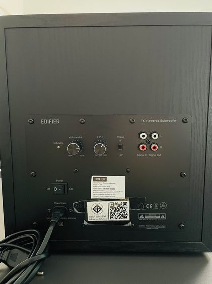 ลำโพง EDIFIER R1280DBs พร้อม SubwooferT5 รูปที่ 16