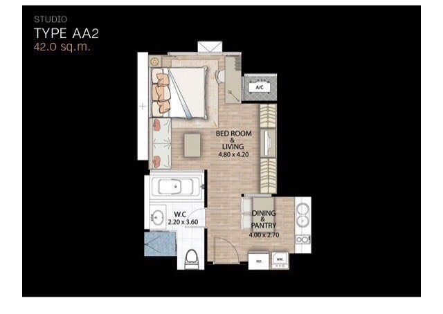 ขายด่วน The Address Chidlom รูปที่ 2