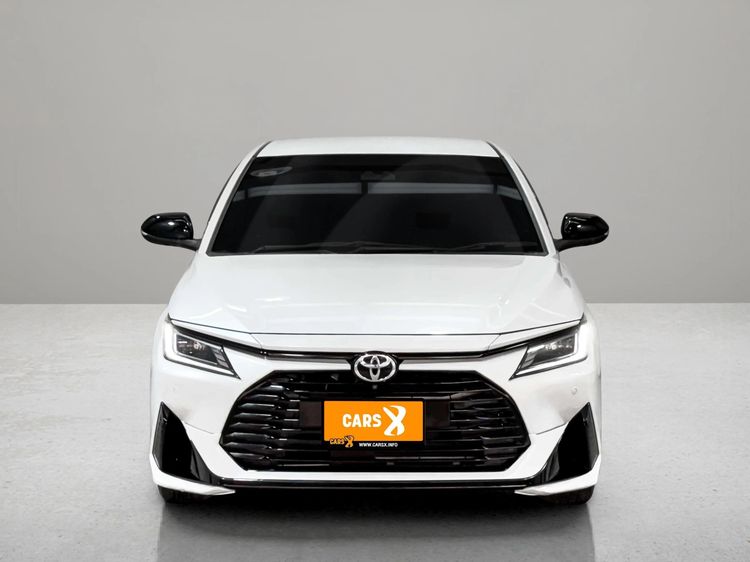 Toyota Yaris ATIV 2023 1.2 Premium Luxury Sedan เบนซิน ไม่ติดแก๊ส เกียร์อัตโนมัติ ขาว รูปที่ 3