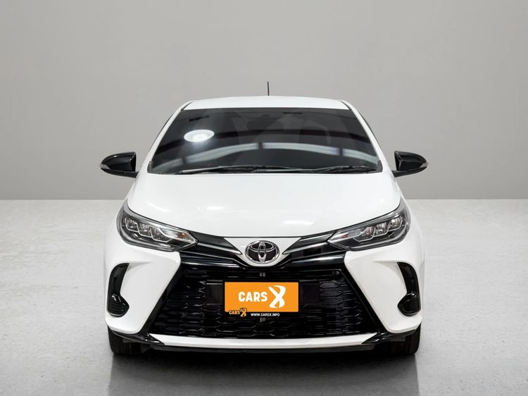 Toyota Yaris 2021 1.2 Sport Sedan เบนซิน ไม่ติดแก๊ส เกียร์อัตโนมัติ ขาว รูปที่ 3