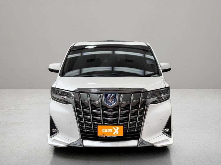 Toyota Alphard 2018 2.5 HV 4WD Sedan เบนซิน ไม่ติดแก๊ส เกียร์อัตโนมัติ ขาว รูปที่ 3