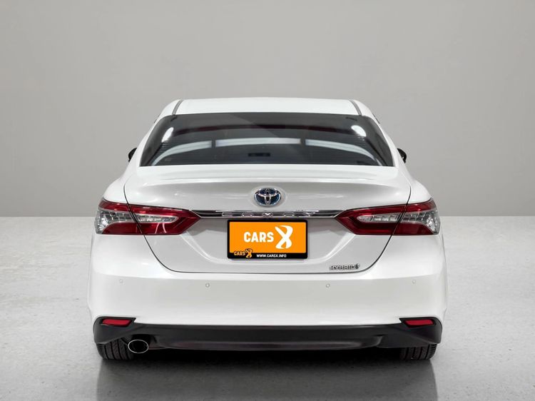 Toyota Camry 2019 2.5 Hybrid Premium Sedan ไฮบริด ไม่ติดแก๊ส เกียร์อัตโนมัติ ขาว รูปที่ 4