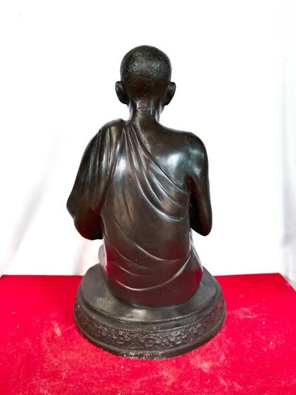 หลวงพ่อโอภาสี อาศรมบางมด รุ่นผูกพัทธสีมา ปี2554 หน้าตัก9นิ้ว เนื้อทองเหลือง รูปที่ 4