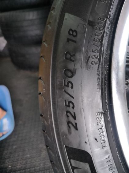 ล้อแม็กขอบ18 5รู114พรัอมยางใส่เก๋ง mpv รูปที่ 6