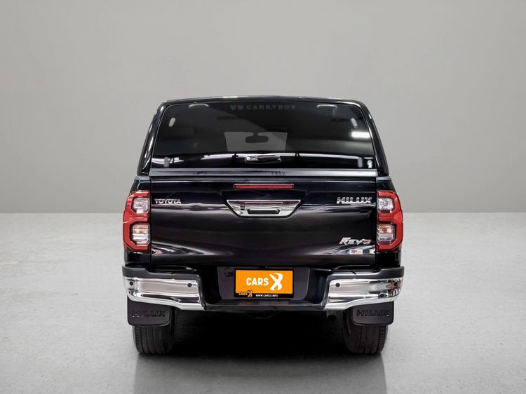 Toyota Hilux Revo 2022 Double Cab 2.4 Mid Prerunner Pickup ดีเซล ไม่ติดแก๊ส เกียร์อัตโนมัติ ดำ รูปที่ 4