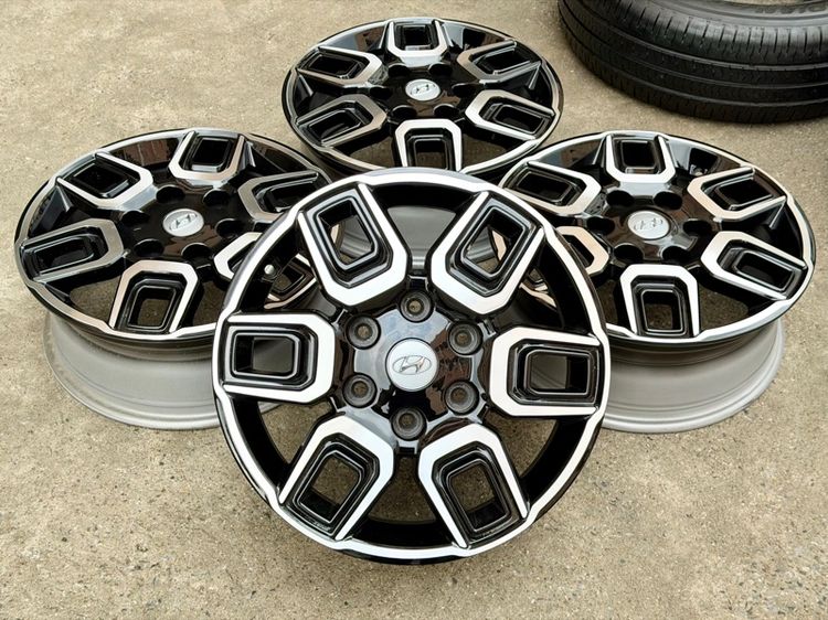 อะลูมิเนียมอัลลอย 17" อื่นๆ ล้อ HYUNDAI STARIA ขอบ 17“ พร้อมแถมยาง