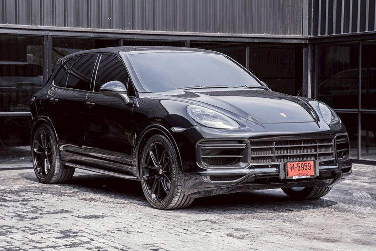รถ Porsche Cayenne 3.0 Diesel 4WD สี ดำ