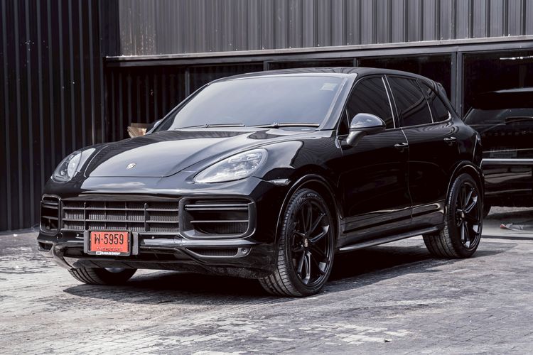 Porsche Cayenne 2011 3.0 Diesel 4WD Utility-car ดีเซล ไม่ติดแก๊ส เกียร์อัตโนมัติ ดำ รูปที่ 3