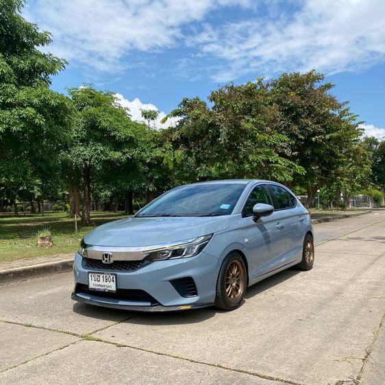 Honda City 2021 1.0 S+ Sedan เบนซิน ไม่ติดแก๊ส เกียร์อัตโนมัติ เทา รูปที่ 2