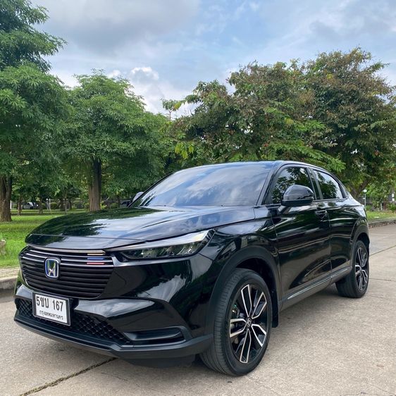 Honda HR-V 2024 1.5 e:HEV E Utility-car ไฮบริด ไม่ติดแก๊ส เกียร์อัตโนมัติ ดำ รูปที่ 3